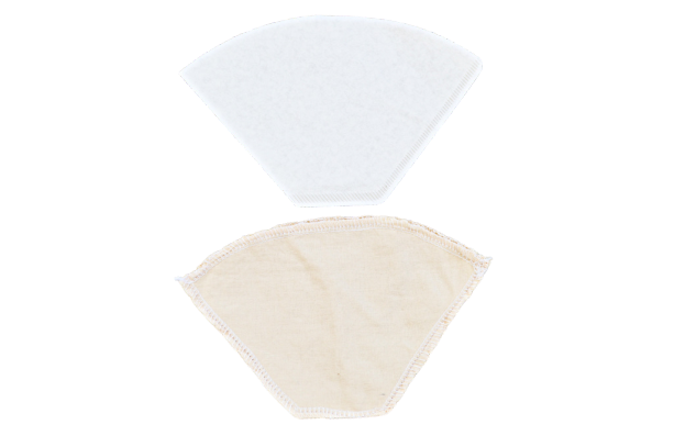 Lot de 2 filtres à café réutilisables en coton - Zéro déchet et écolo –  SilvEarth